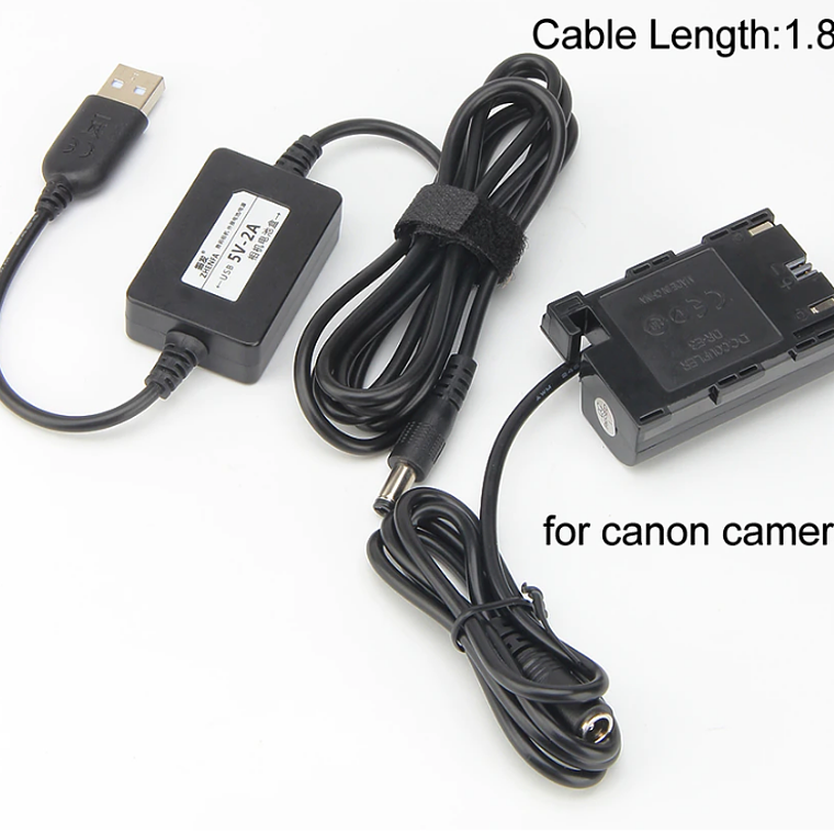 Fancier Adaptador de Batería Para Cámaras Que Usan LP-E6 2