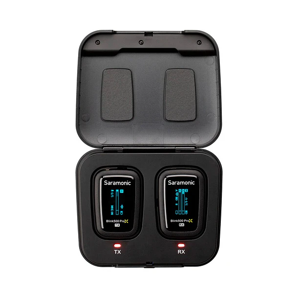Saramonic Blink 500 ProX B1 Sistema de micrófono Omni Lavalier inalámbrico con montaje para cámara digital (negro, 2,4 GHz) 11