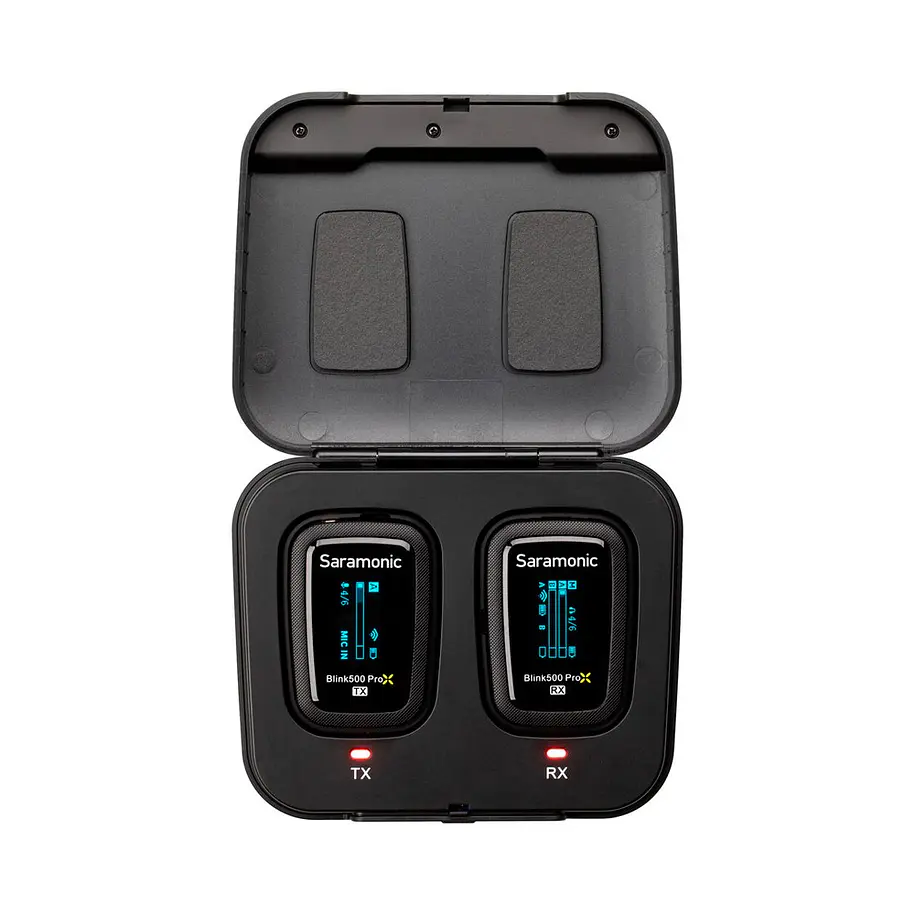 Saramonic Blink 500 ProX B1 Sistema de micrófono Omni Lavalier inalámbrico con montaje para cámara digital (negro, 2,4 GHz) 11