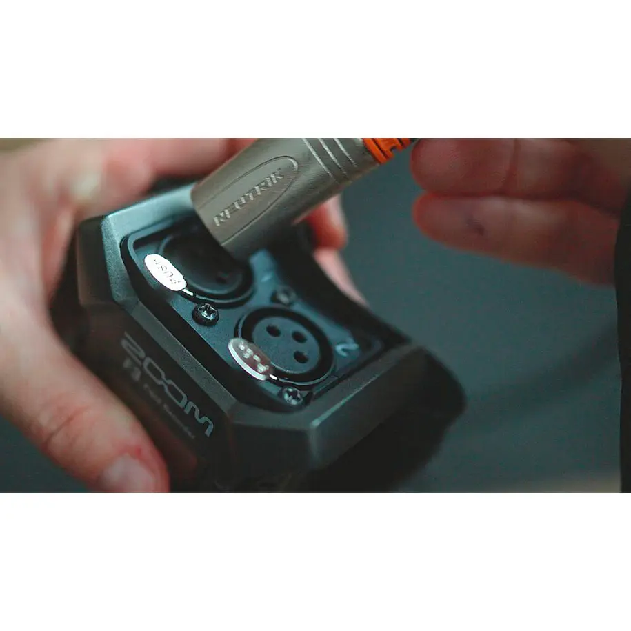 Zoom F3 Grabadora de Campo Compacta Entradas XLR 11