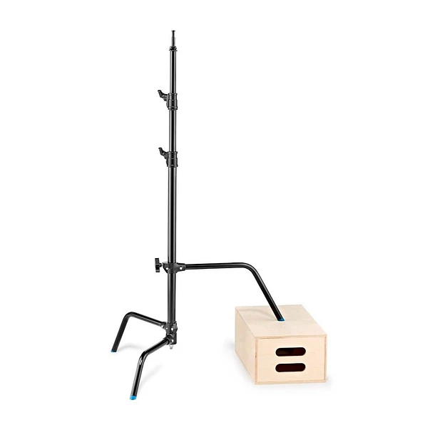 Avenger C-Stand 25 con C-Stand Pata Deslizante 30'' Negro 2.5m/8.3' Base y Columna 2