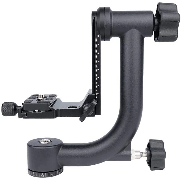 Fancier Cabezal Gimbal Soporta 14 kg Ideal Para Lentes Grandes 4