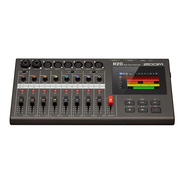 Zoom R20 Grabadora Multipistas Pantalla Táctil 3
