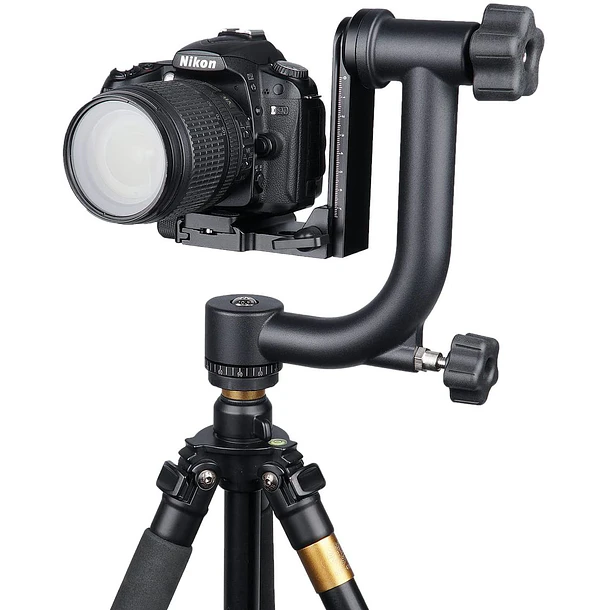 Fancier Cabezal Gimbal Soporta 14 kg Ideal Para Lentes Grandes 5