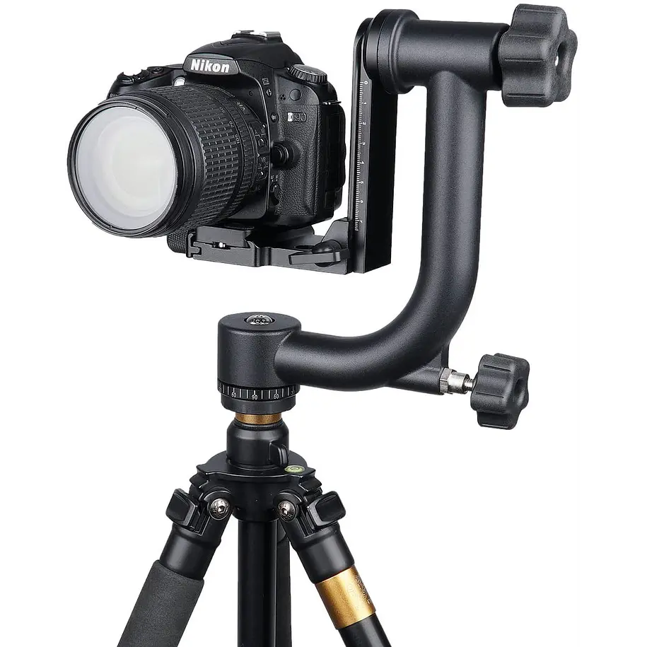Fancier Cabezal Gimbal Soporta 14 kg Ideal Para Lentes Grandes 5