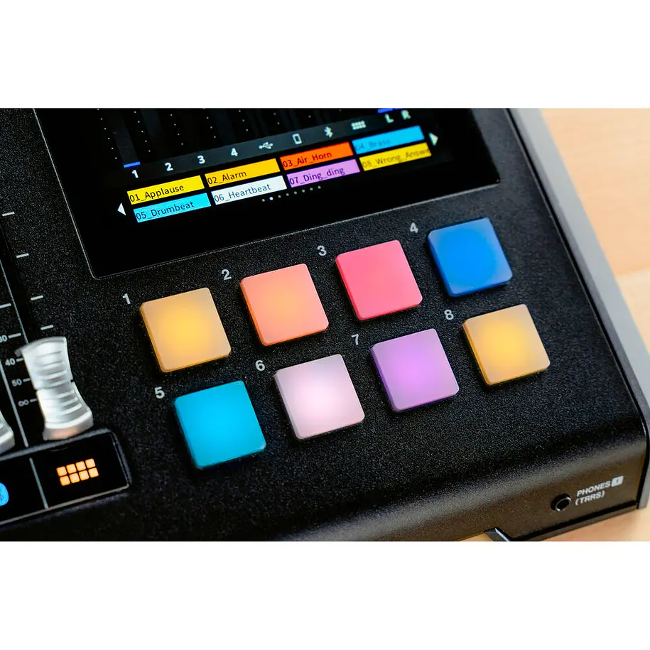 Tascam Mixcast 4 Mexclador y Grabador de Audio 13