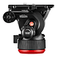 Manfrotto 504X Cabezal de video fluido y trípode de aluminio 645 FAST con esparcidor de nivel medio - Miniatura 13