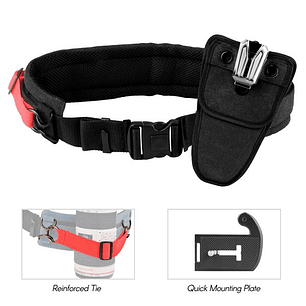 Lynca UDK-22S Cinturón Doble Para Cámara y Accesorios