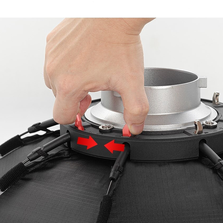 Triopo K2 55cm Caja De Luz Armado Fácil Montura Bowens 8