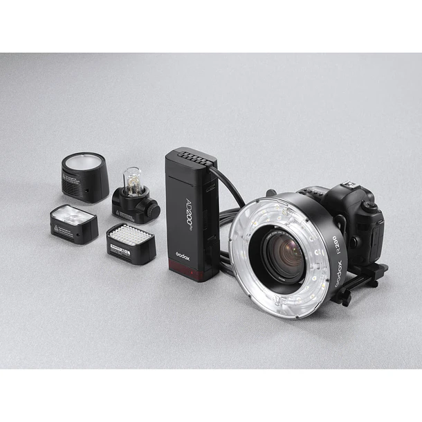 Godox R200 Adaptador Ring Flash Para AD200 (Requiere Flash AD200) 10