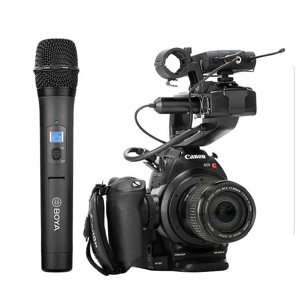 Boya BY-WM8 Pro-K3 Micrófono Inalámbrico de Mano 3