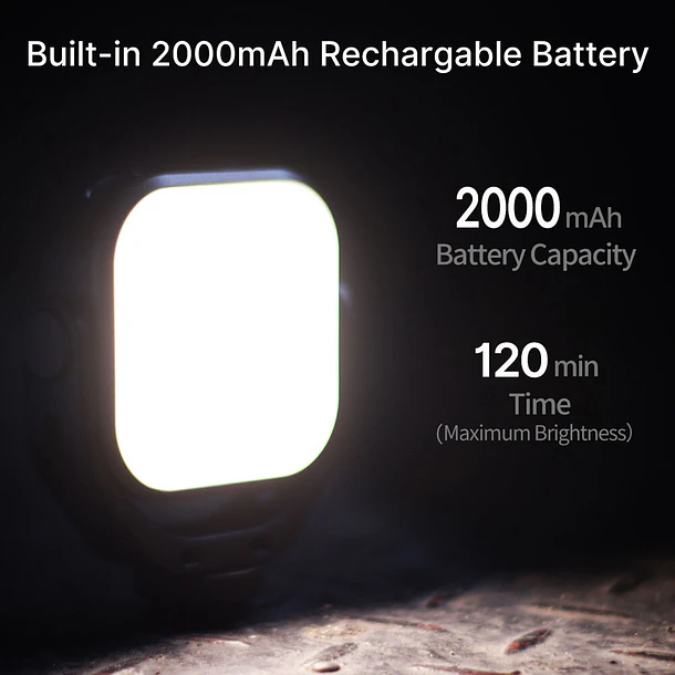 Vijim VL66 Luz Led Pequeña Rota en 360° 3200-6500K 16