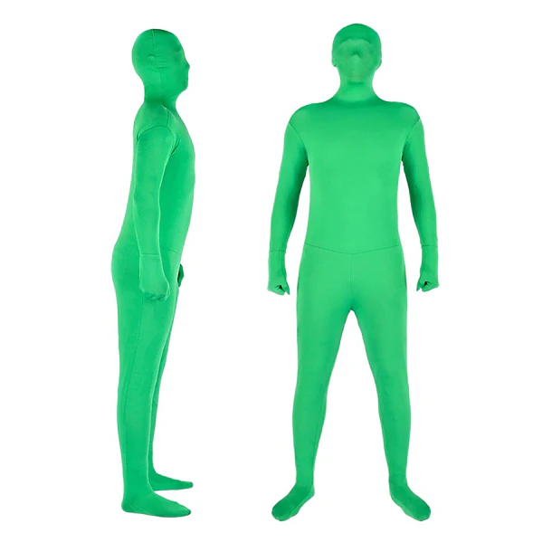 Traje Chroma Para Efectos Especiales Talla XL 2