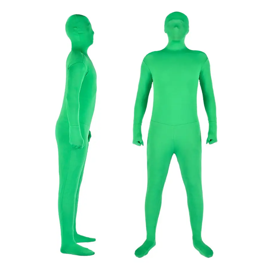 Traje Chroma Para Efectos Especiales Talla XL 2