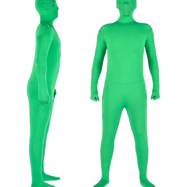 Traje Chroma Para Efectos Especiales Talla XL 2