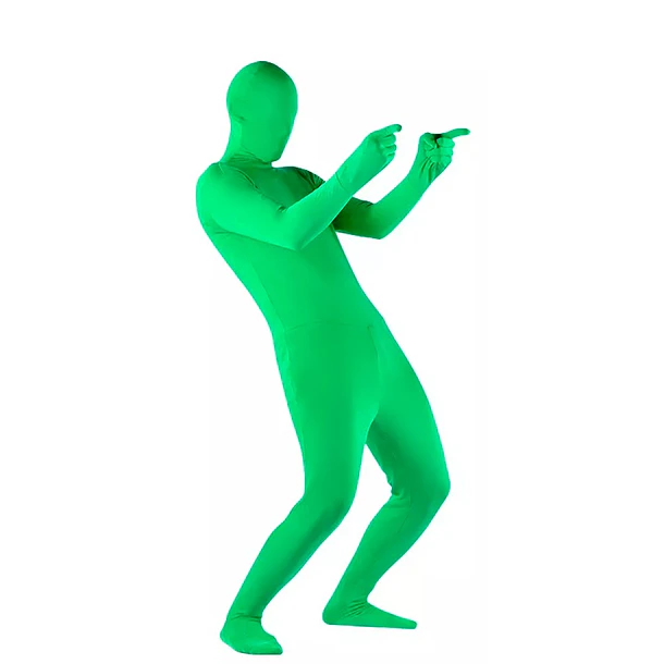 Traje Chroma Para Efectos Especiales Talla XL 4