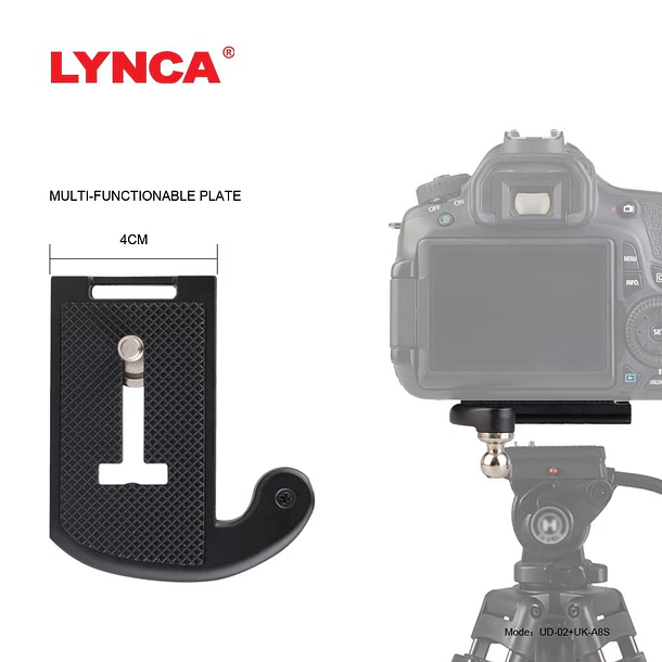 Lynca UDK-22S Cinturón Doble Para Cámara y Accesorios 6