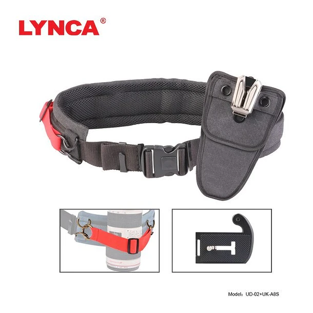 Lynca UDK-22S Cinturón Doble Para Cámara y Accesorios 7