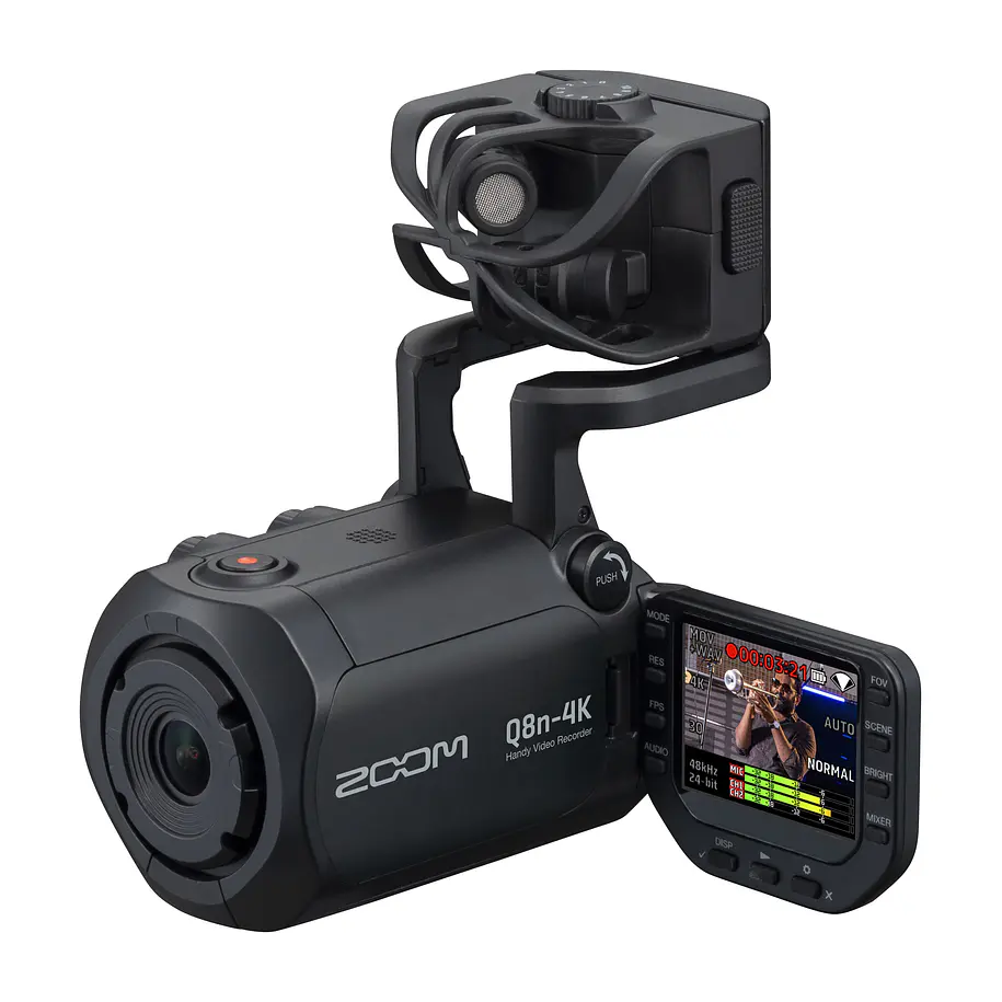 Zoom Q8n-4K Cámara De Video 4K Con Captura de Audio Profesional 1
