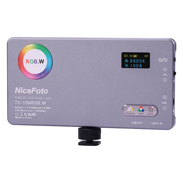 NiceFoto Led RGB TC-158RGB 2