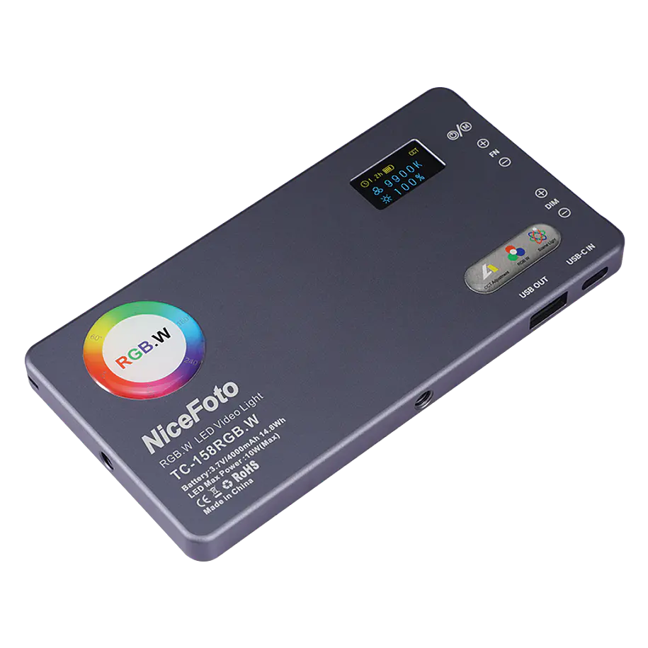 NiceFoto Led RGB TC-158RGB 3
