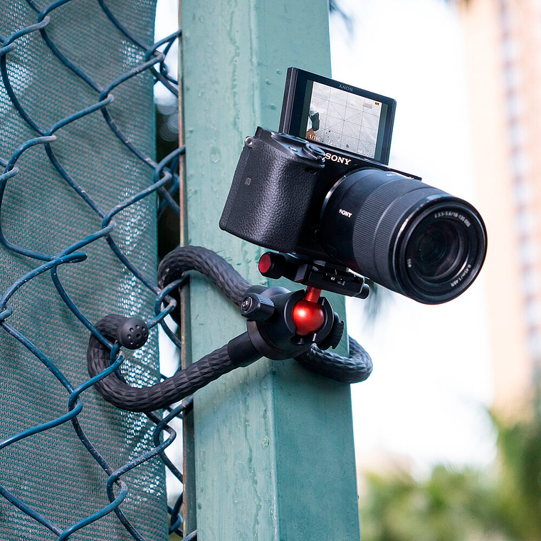 Ulanzi MT-32 Trípode Flexible Metal Octopus Galleta de Montura Arca 24