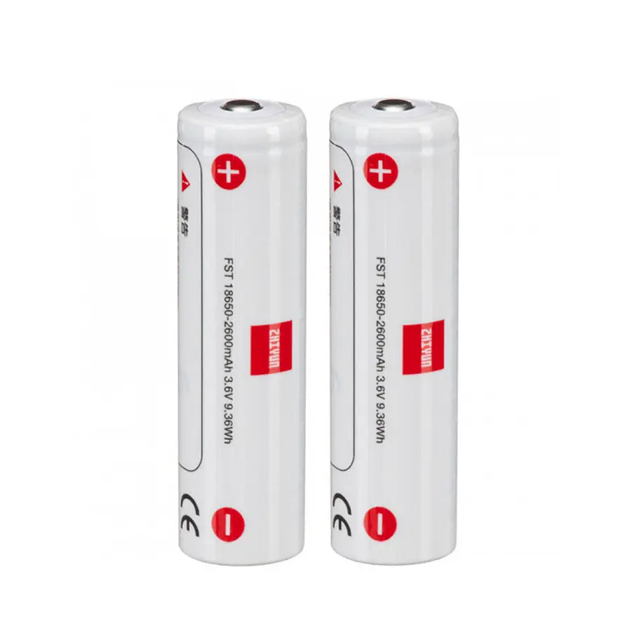 ZHIYUN BATERIA 18650 2600mah x2 1