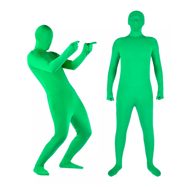 Traje Chroma Para Efectos Especiales Talla L 4