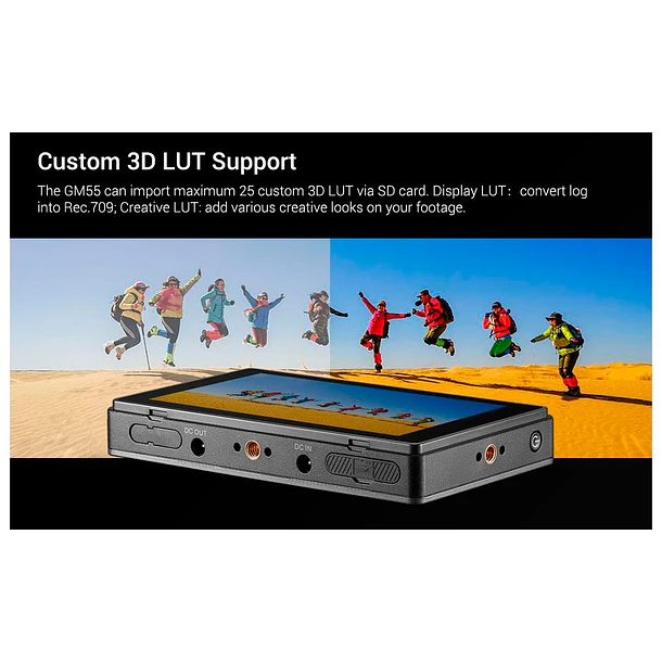 Godox GM55 Monitor Touchscreen Para Cámaras 13