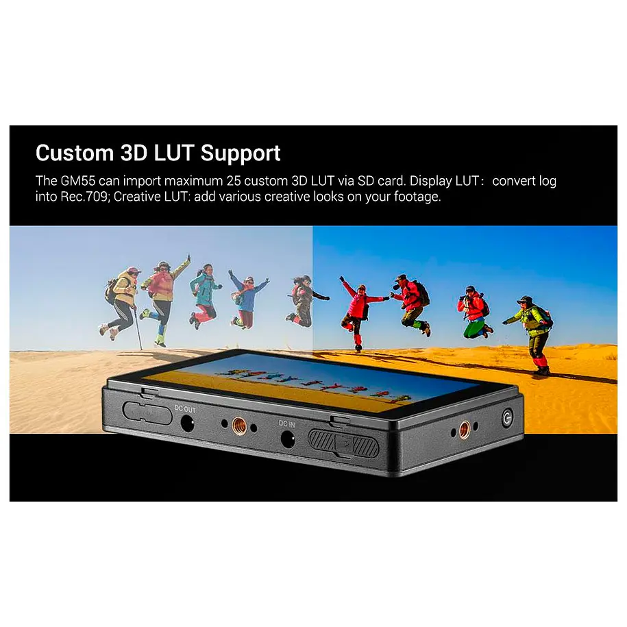 Godox GM55 Monitor Touchscreen Para Cámaras 13