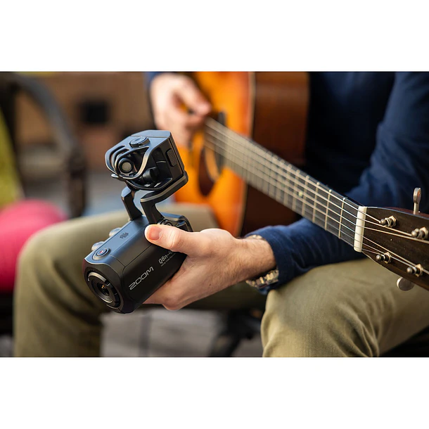 Zoom Q8n-4K Cámara De Video 4K Con Captura de Audio Profesional 6