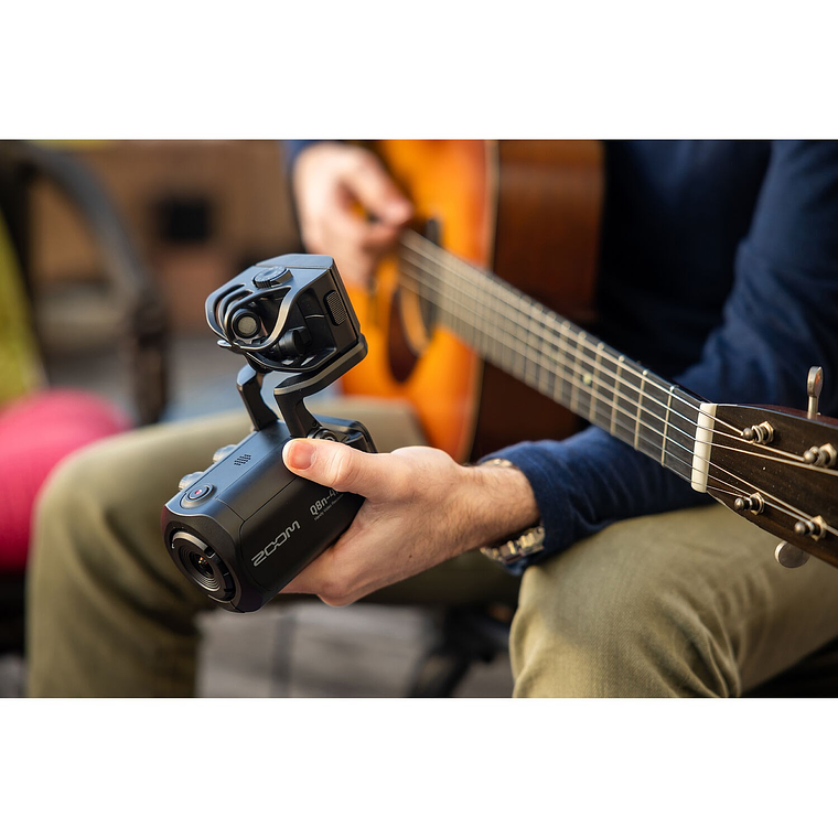 Zoom Q8n-4K Cámara De Video 4K Con Captura de Audio Profesional 6