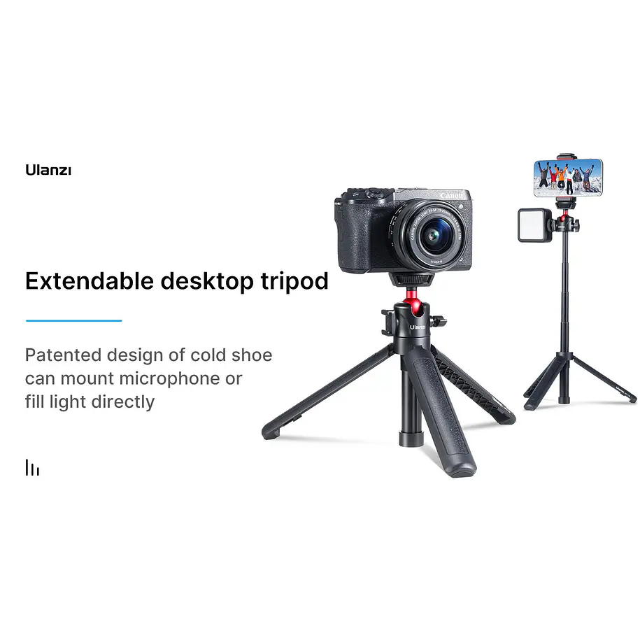 Ulanzi MT-16 Mini Trípode Para Cámara y Accesorios 2