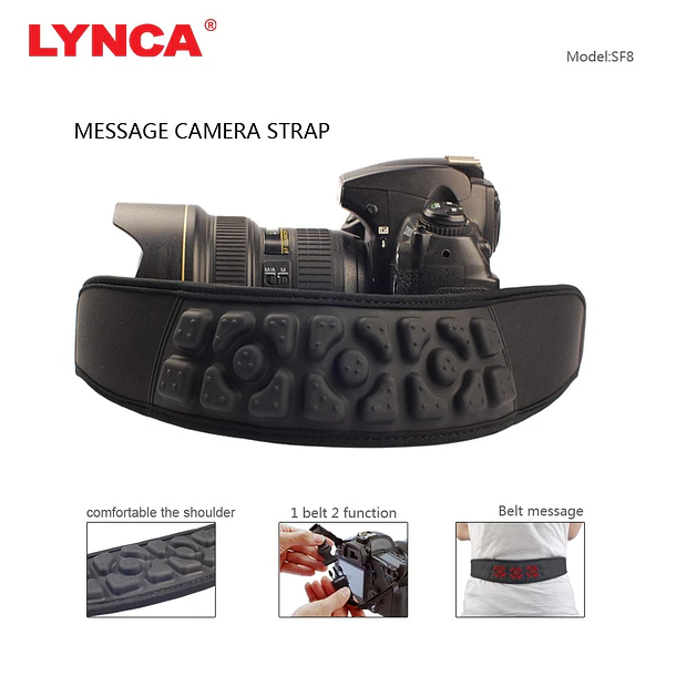 Lensgo sf8 Correa de Silicona Con Broches Desmontable 9
