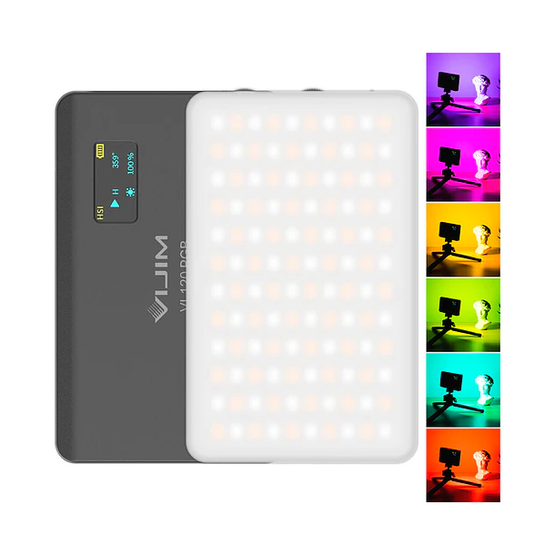 Ulanzi VL120 RGB Lámpara de Leds Con 20 Efectos Lumínicos 3