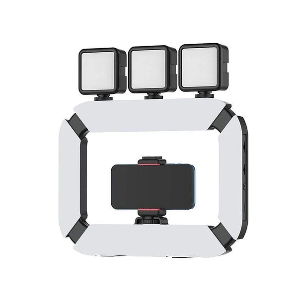 Ulanzi U200 Lámpara de Leds Anillo Rectangular 11