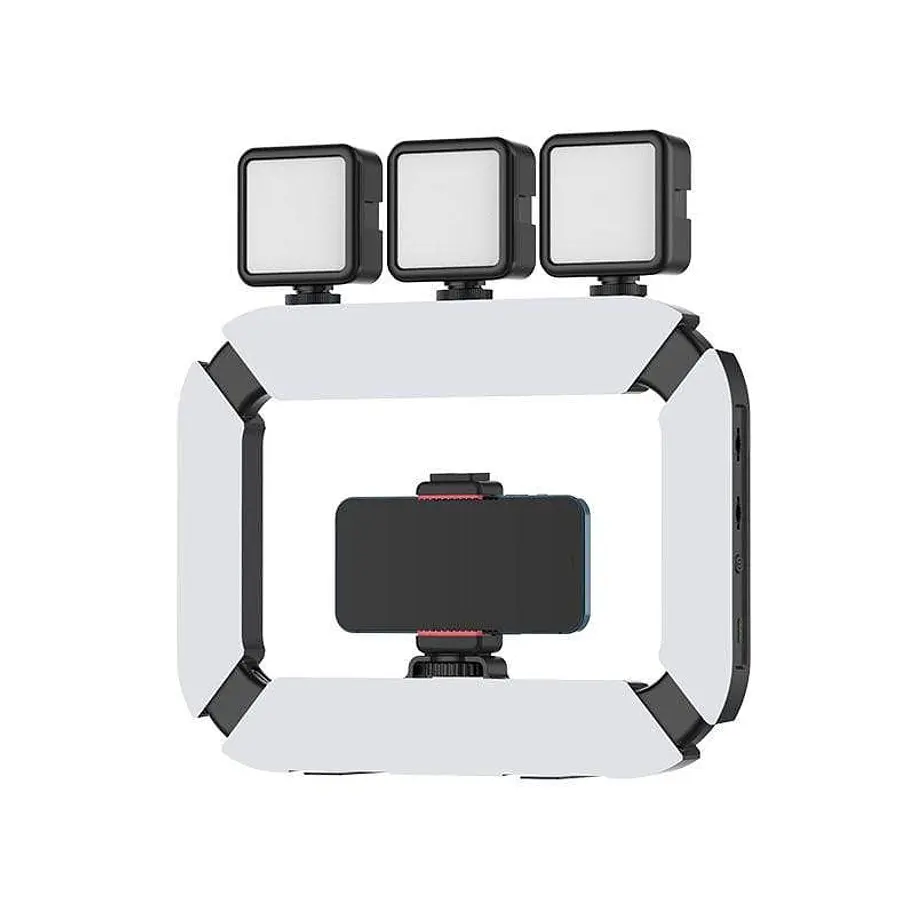 Ulanzi U200 Lámpara de Leds Anillo Rectangular 11