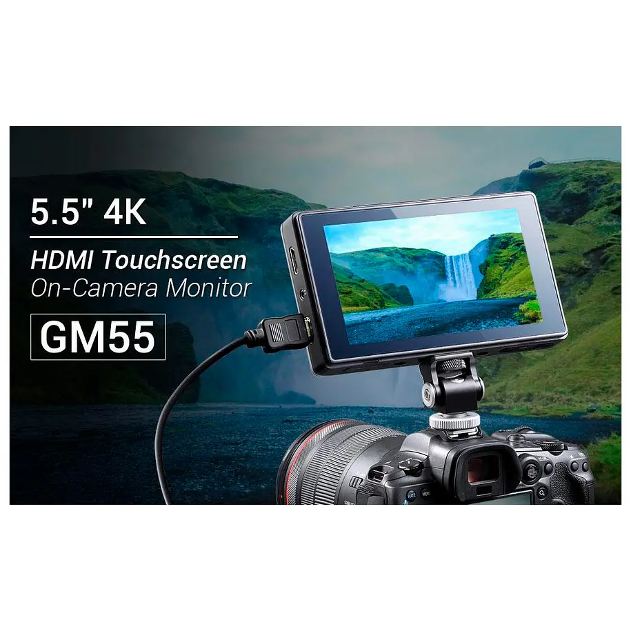 Godox GM55 Monitor Touchscreen Para Cámaras 16