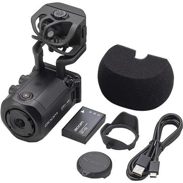 Zoom Q8n-4K Cámara De Video 4K Con Captura de Audio Profesional 9