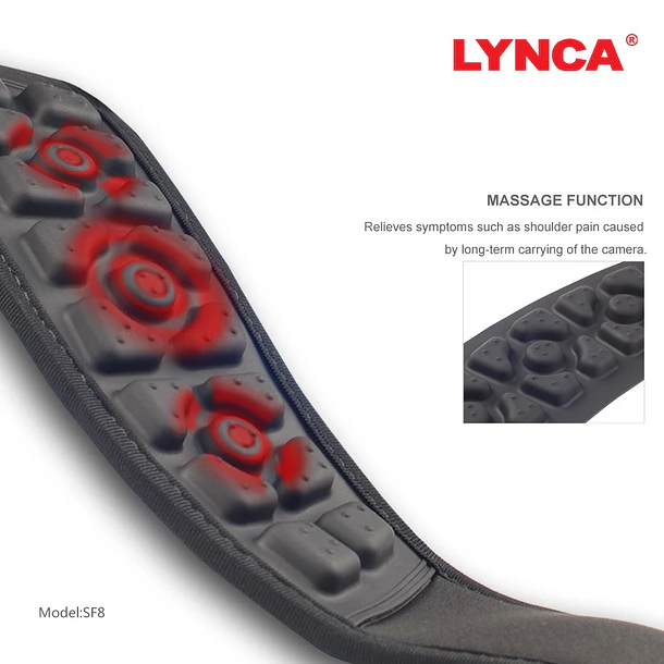 Lensgo sf8 Correa de Silicona Con Broches Desmontable 11