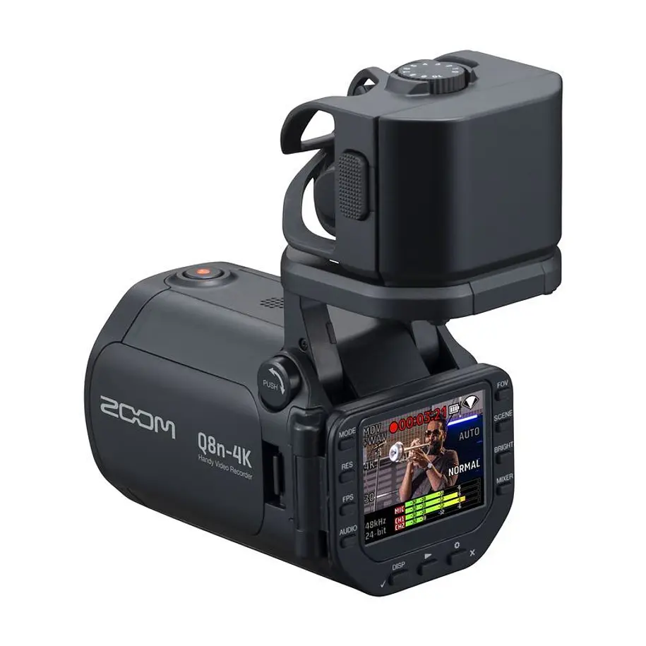 Zoom Q8n-4K Cámara De Video 4K Con Captura de Audio Profesional 10