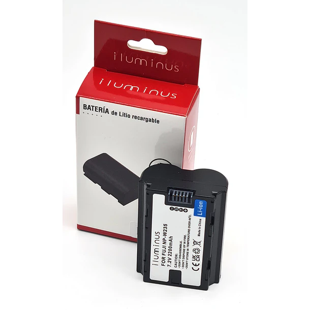 Iluminus Batería Para Cámaras Fujifilm Que Usan Batería NP-W235 1