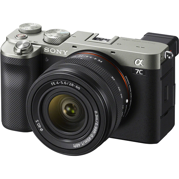 Sony Alpha 7C Silver Cámara Mirrorless Full Frame Con Lente 28-60 mm (ILCE-7CL/SQ E38  ILCE-7CL) 1