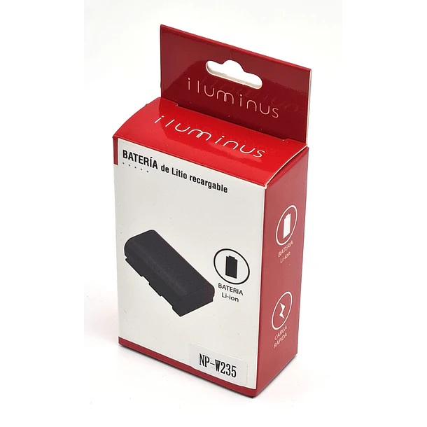 Iluminus Batería Para Cámaras Fujifilm Que Usan Batería NP-W235 3