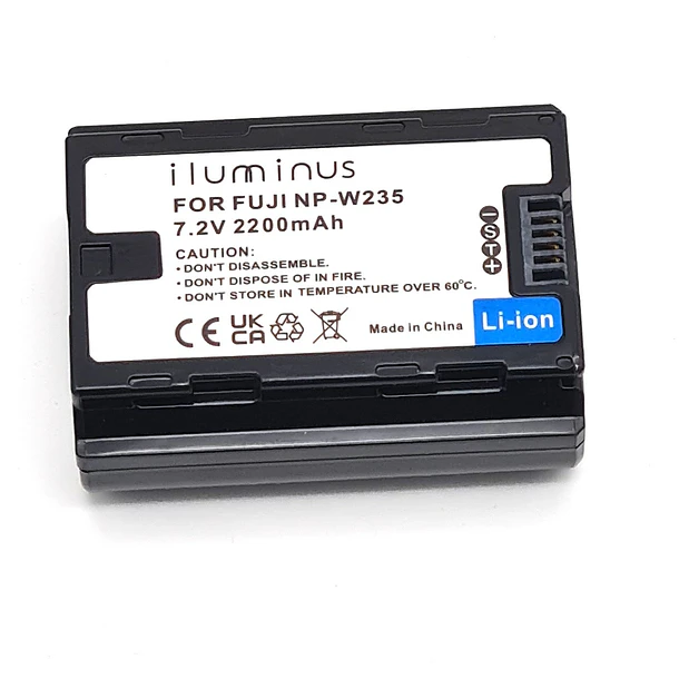 Iluminus Batería Para Cámaras Fujifilm Que Usan Batería NP-W235 5