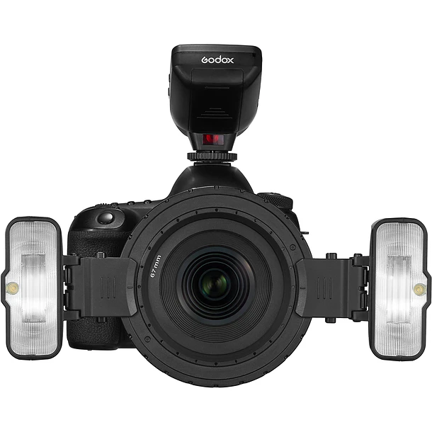 Godox MF12-K2 Macro Flash Kit Doble Con Accesorios 2
