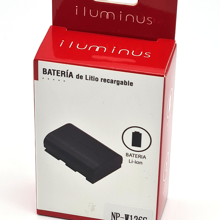 Iluminus NP-W126S Batería Para Cámaras Fujifilm Que Usan Batería NP-W126S 2