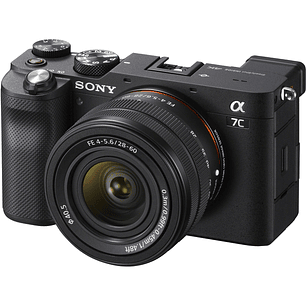 Sony Alpha 7C Negra Cámara Mirrorless Full Frame Con Lente 28-60 mm (ILCE-7CL/BQ E38)