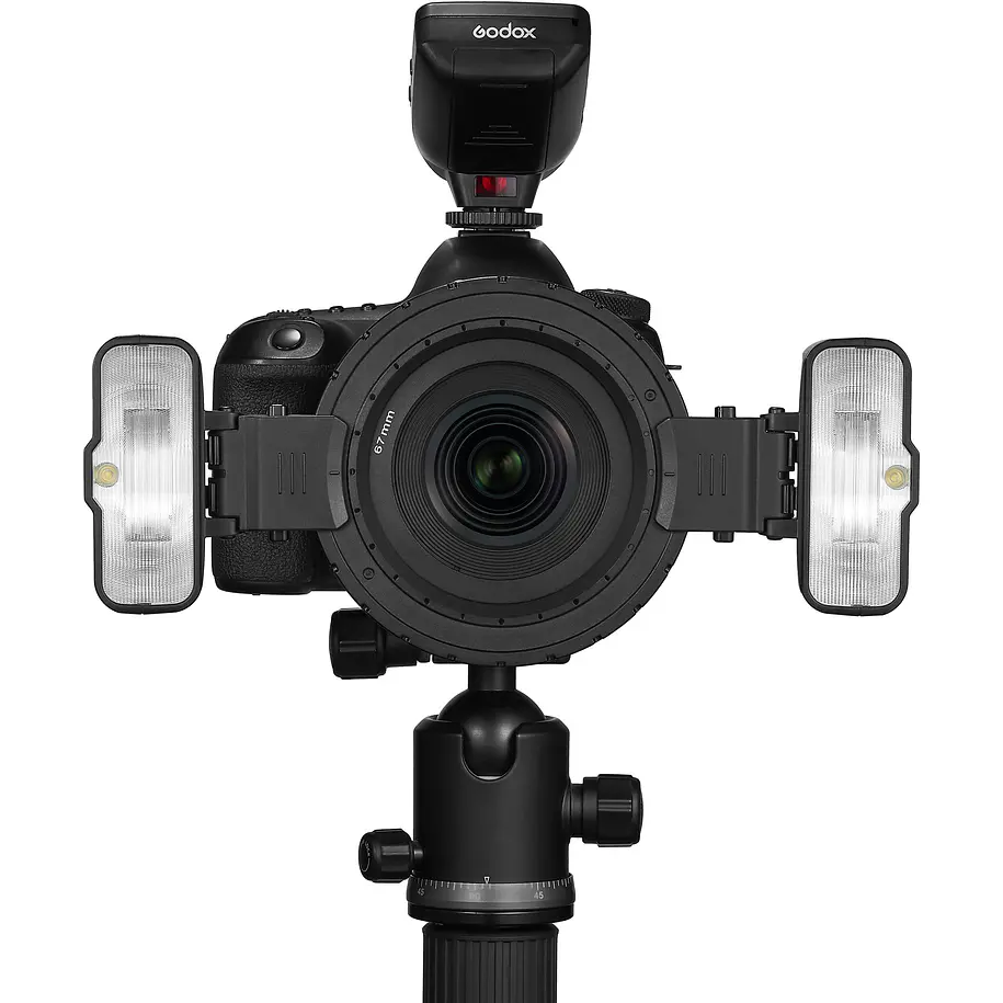 Godox MF12-K2 Macro Flash Kit Doble Con Accesorios 4