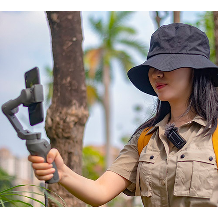 Boya BY-XM6-K1 Kit de Micrófono Inalámbrico Compacto con un estuche de carga portátil 8